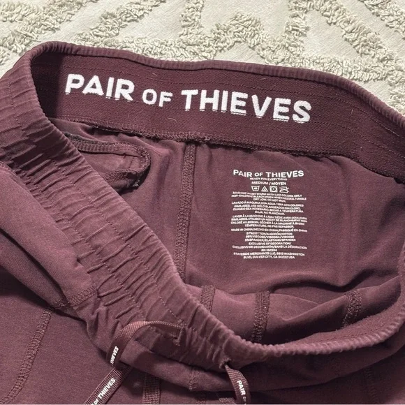 Pair Of Theives Lightweight Cotton Blend Joggers size M - Picture 4 of 9